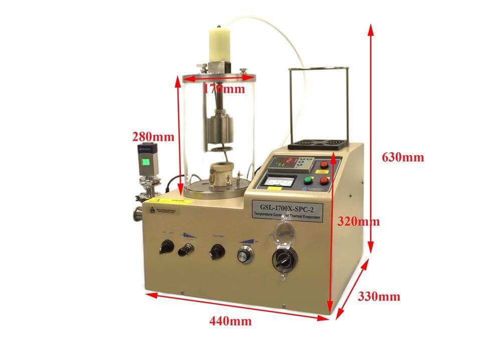 Hi-Vacuum Thermal Evaporating Coater