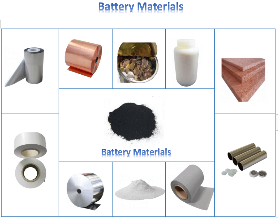 18650 making materials
