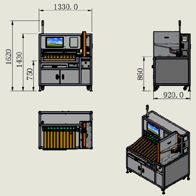 Automatic Cylindrical Battery Sorter