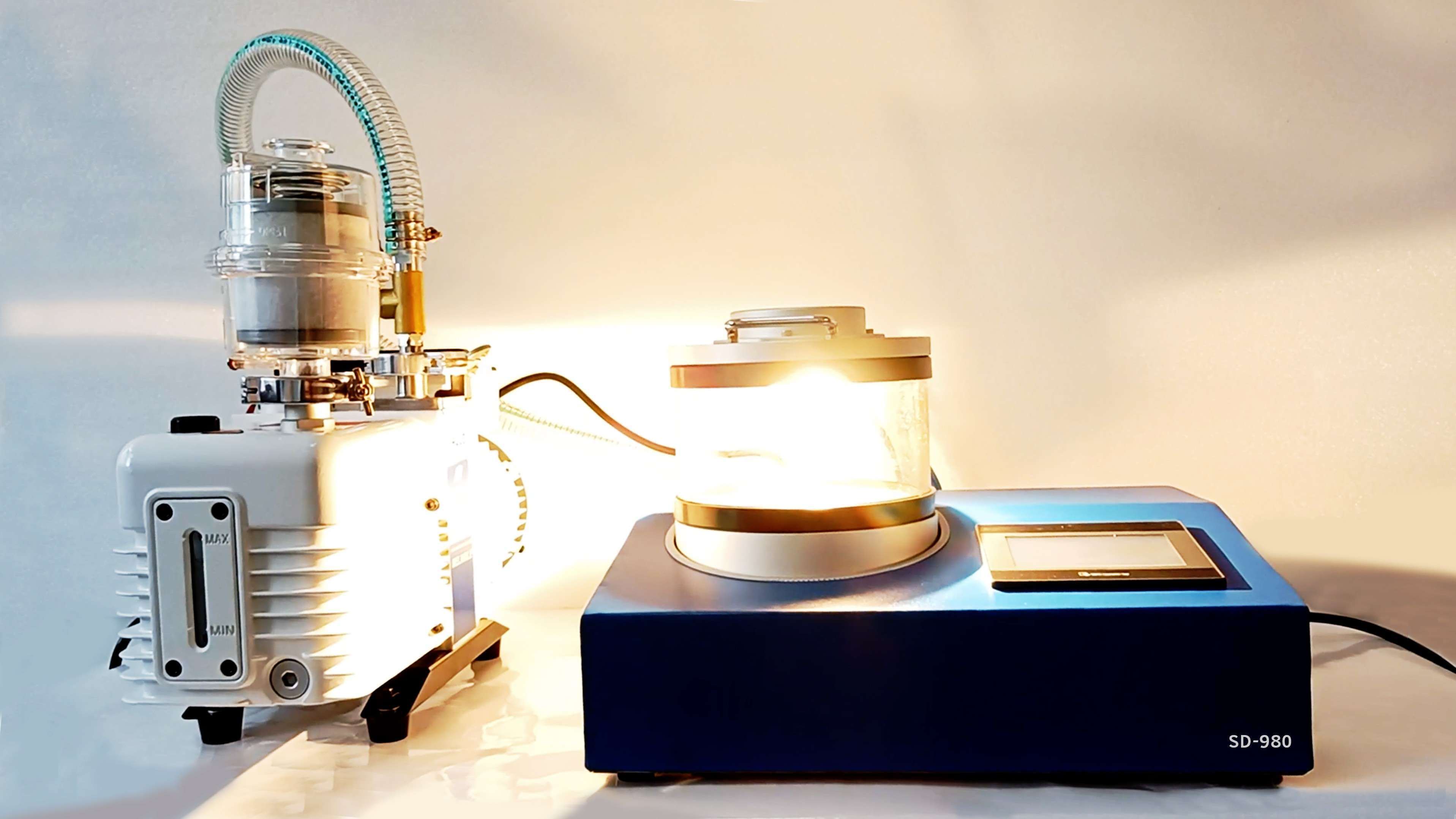 Vacuum Thermal Evaporating Sputtering Coater