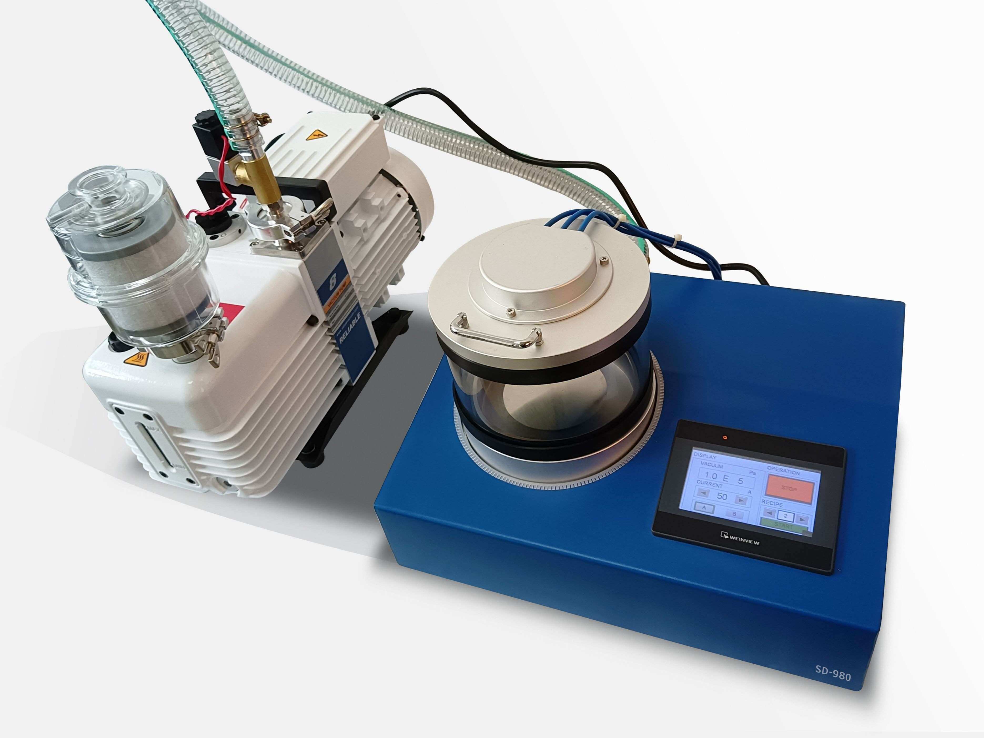 Vacuum Thermal Evaporating Sputtering Coater