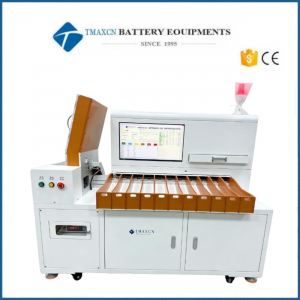 Máquina clasificadora de baterías