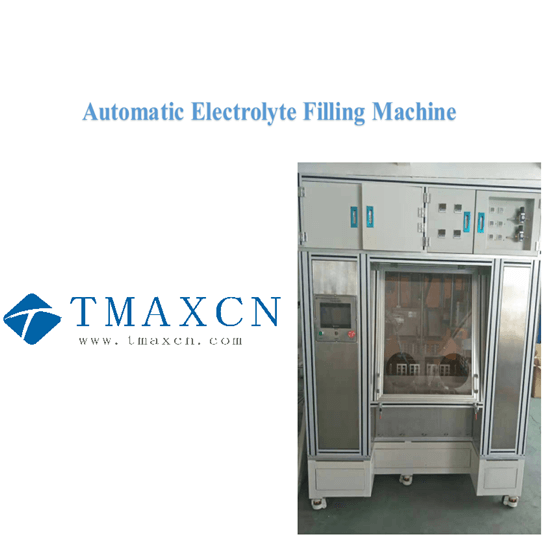 Máquina automática de llenado de electrolitos