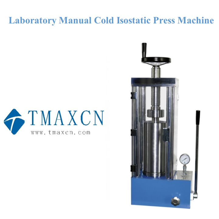 Máquina de prensa isostática en frío compacta manual de laboratorio de 300 Mpa