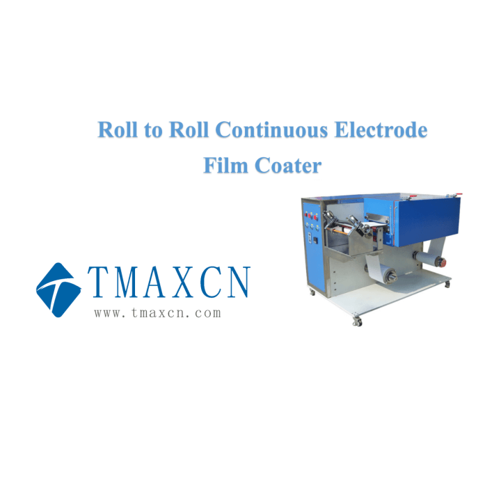Recubridor de película de electrodo continuo vertical de rollo a rollo